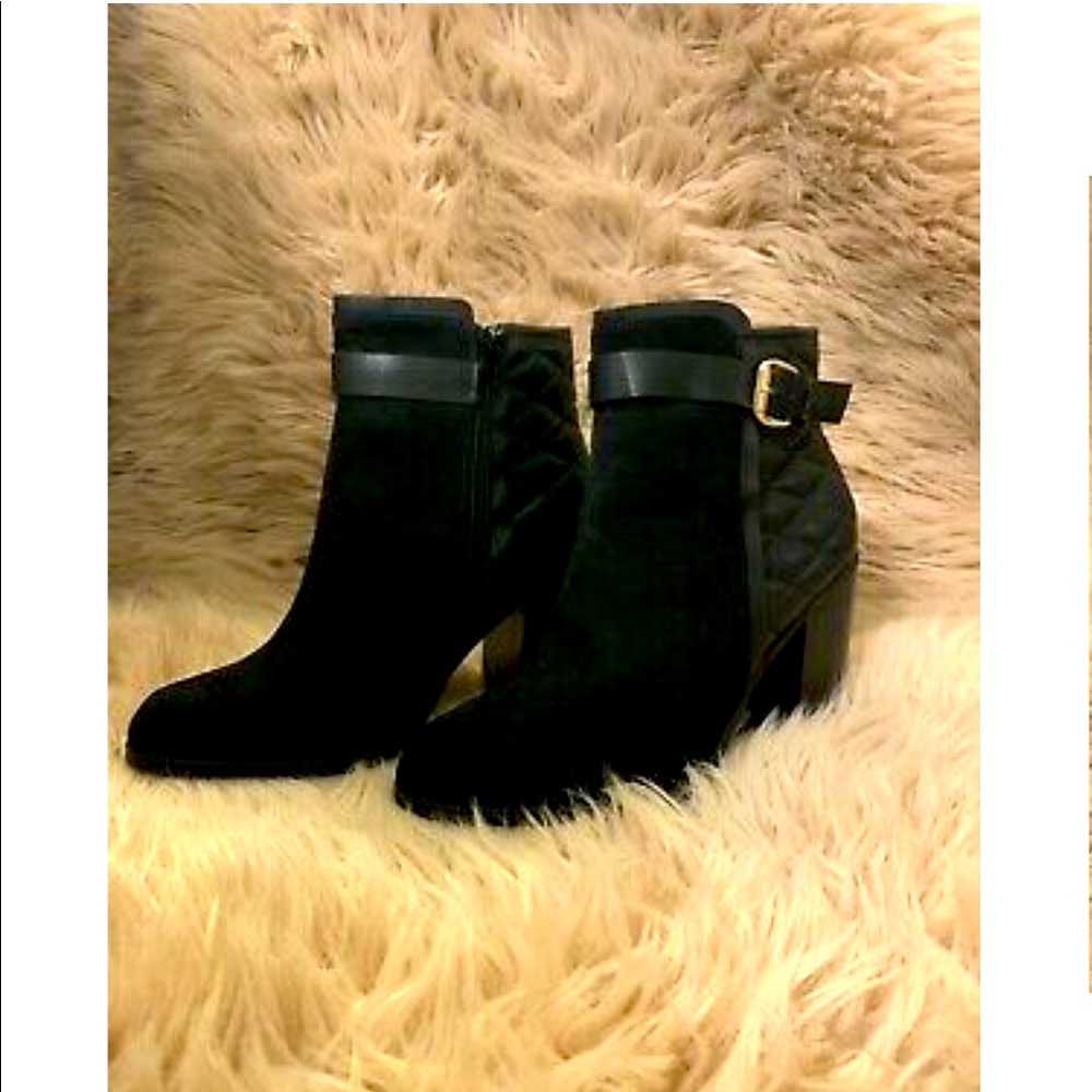 “Dalia” Quilted Bootie - Size 8.5 US